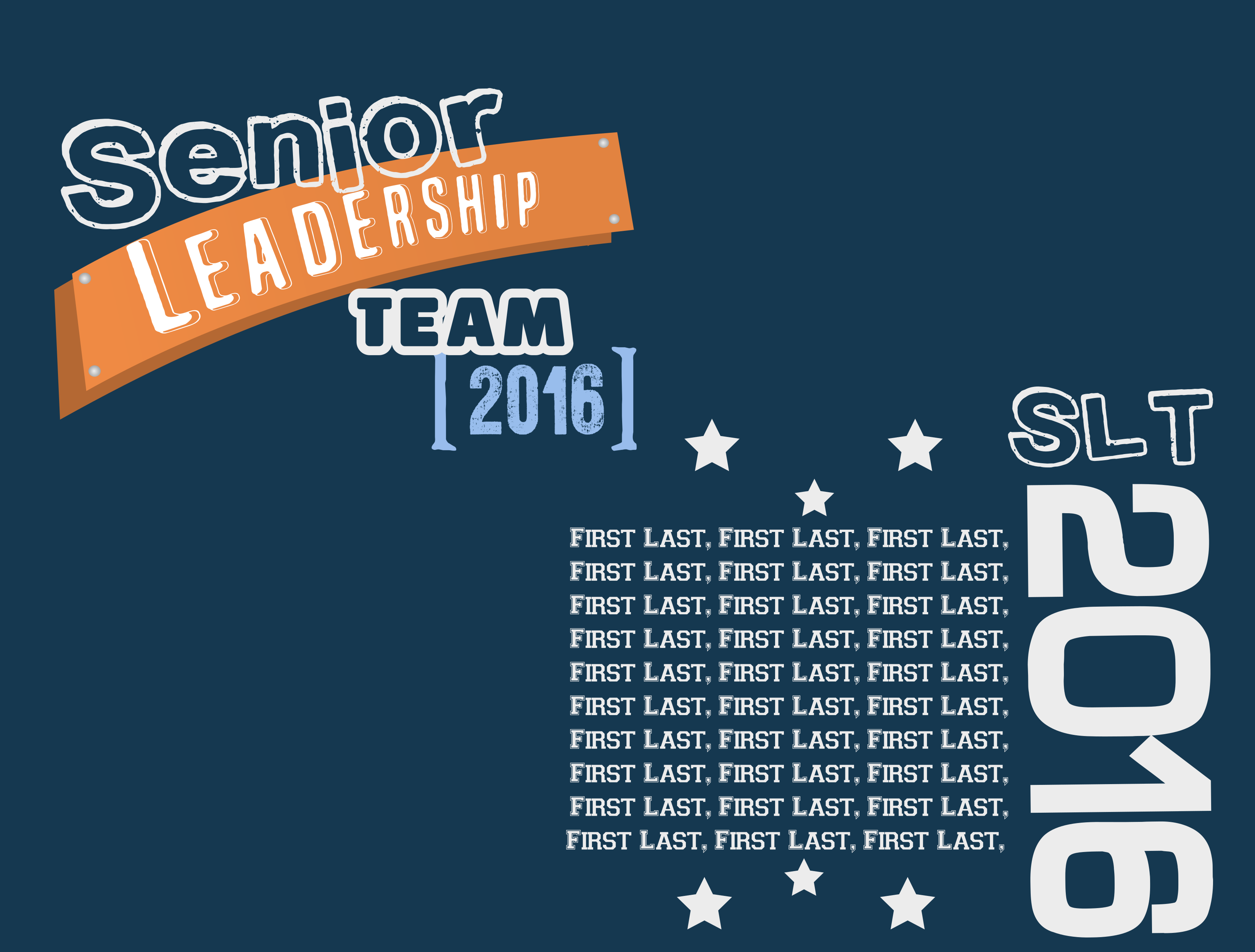 Senior Leadership Team Design